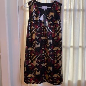 Nicole Miller sequin cocktail dress